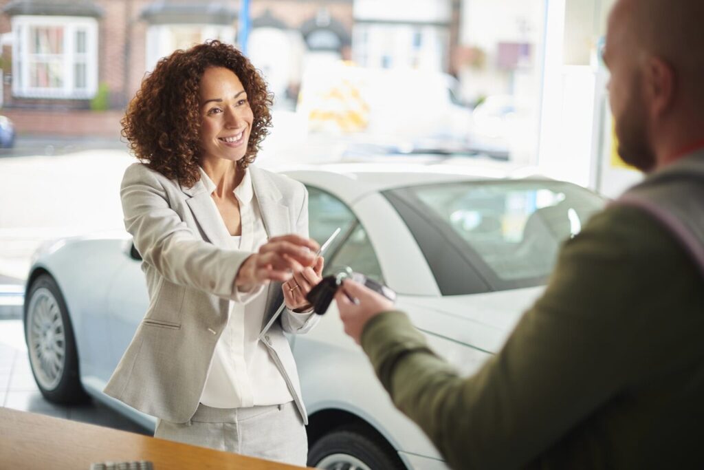 how to lease a car in your business name