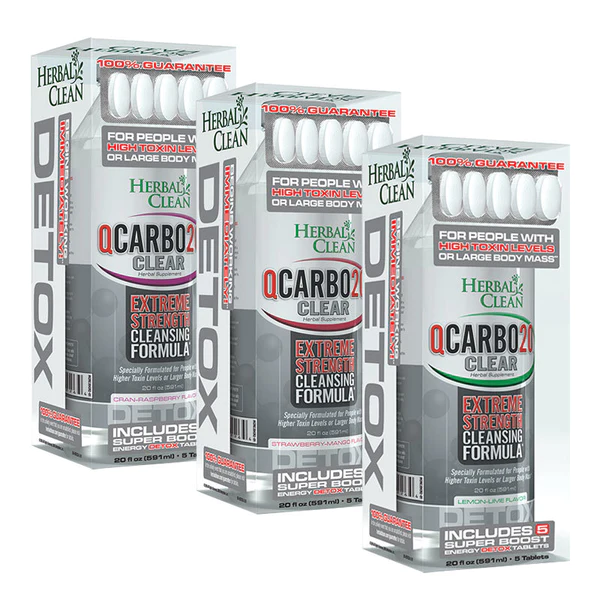 how fast does herbal clean qcarbo16 work