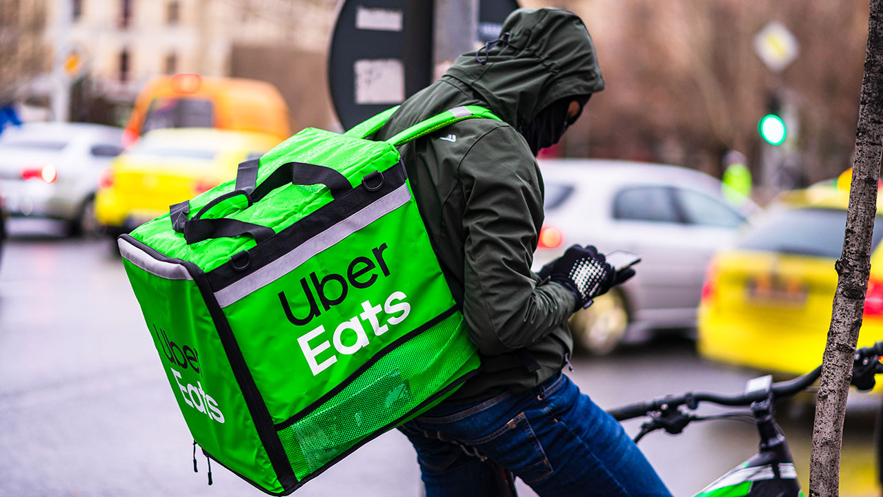 how to find busy areas for uber eats