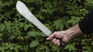 how to sharpen a machete