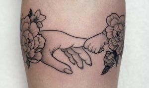 motherhood mother of two tattoo