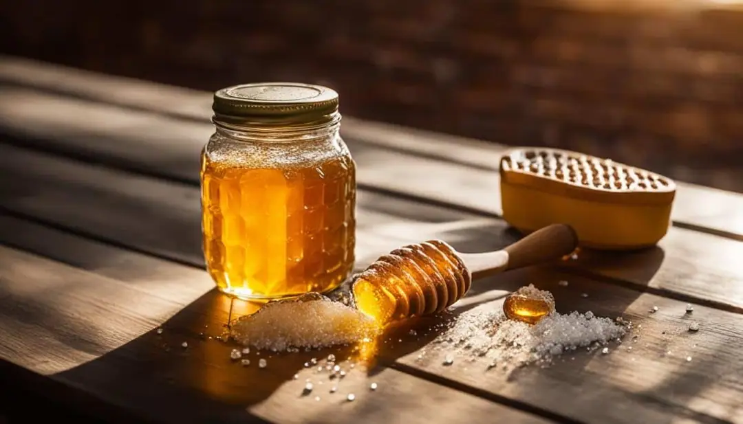 why does honey and salt give you energy